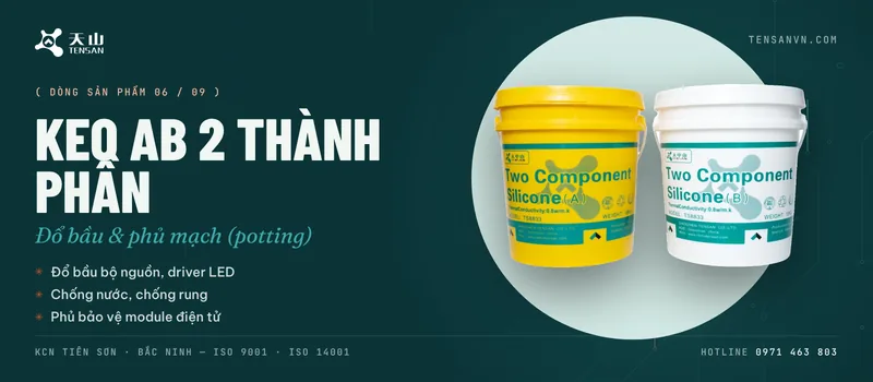 Banner Keo AB 2 thành phần TENSAN