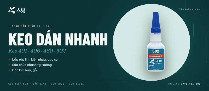 Banner Keo dán nhanh TENSAN