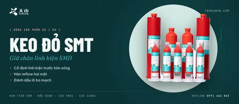Banner Keo đỏ SMT TENSAN