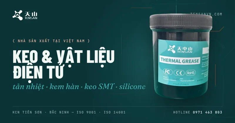 Những điều bạn cần biết về solder paste (kem hàn)