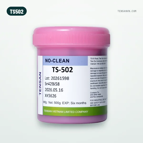 Kem thiếc nhiệt độ thấp TS502