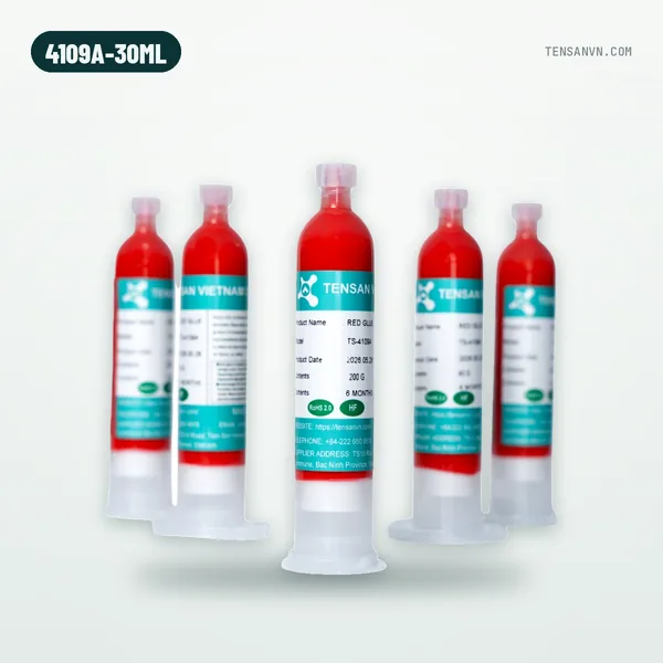 Keo đỏ giữ chân linh kiện 4109A 30 ml