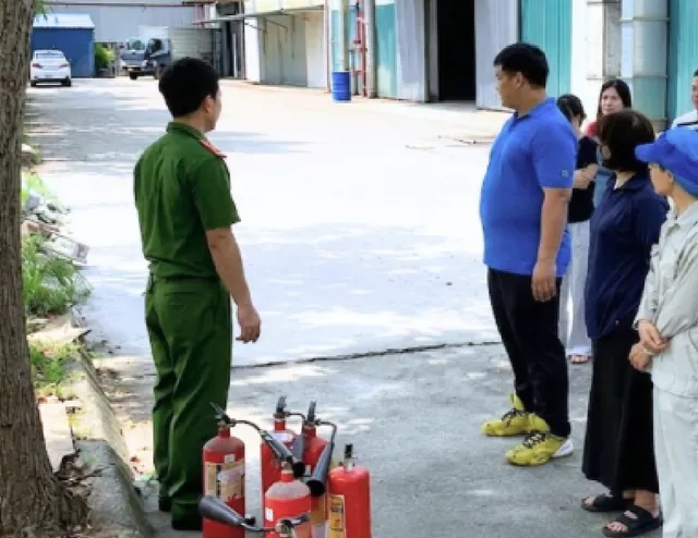 Tập huấn phòng cháy chữa cháy của Thiên Sơn – Nâng cao an toàn, xây dựng môi trường làm việc bền vững