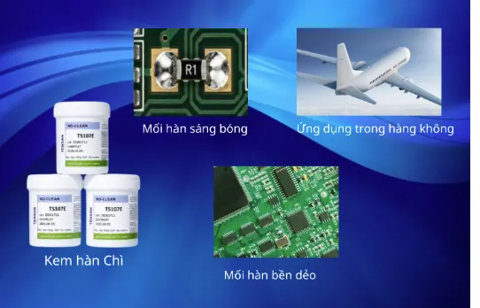 So sánh kem hàn chì và kem hàn không chì trong sản xuất SMT